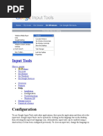 Google Input Tool