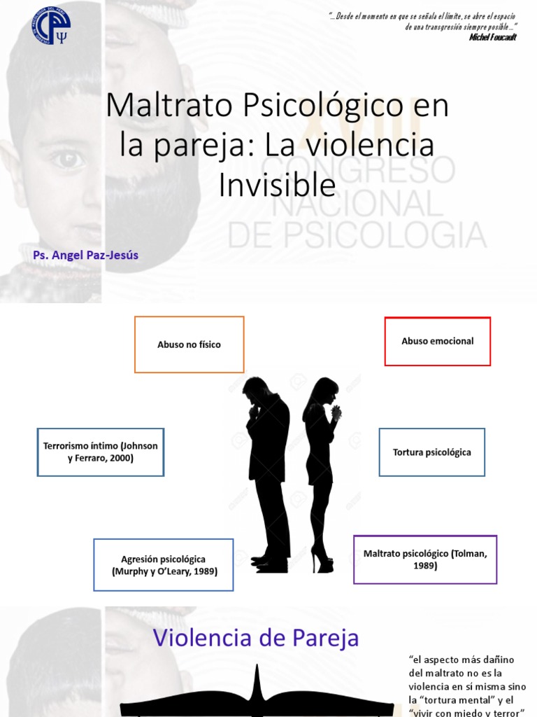 Maltrato Psicológico en la Pareja | PDF | Violencia | Abuso infantil