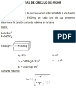 Ejercicios Resueltos Del Circulo de Mohr