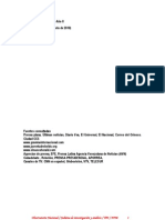 BOLETÍN INFORMATIVO Año II ·25 (Del 15 al 21 de agosto de 2010)