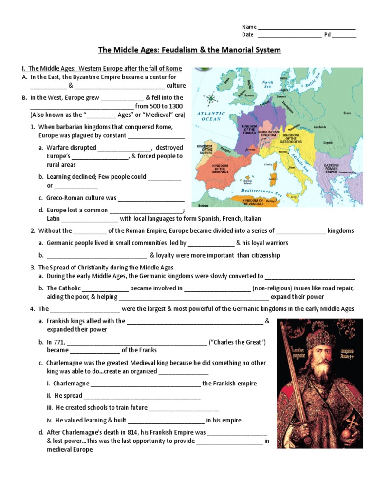 Feudalism and the Manorial System | PDF | Early Middle Ages | Middle Ages
