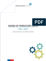 Agenda de Produccion Limpia 2014-2018 PDF