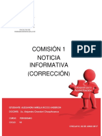 Comisión 1 Informativa