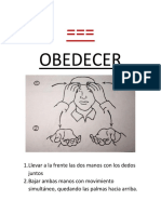 Verbo Obedecer