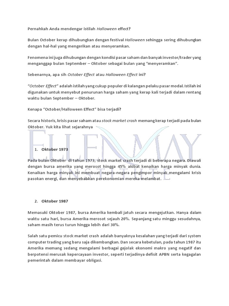 Ebook Oktober Effect  PDF