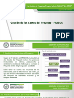 14.0 Presentación Proceso Gestión de Los Costos Del Proyecto