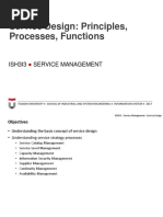 ITSM Week0405 - Service Design v0.1