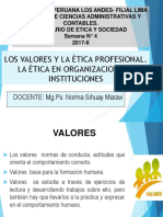 Valores y Etica Profesional