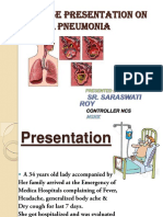 A Case Presentation On Viral Pneumonia