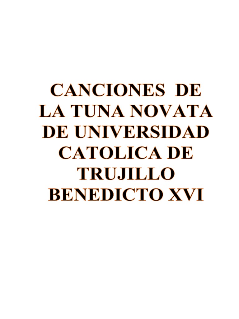 Tuna Novata Uct PDF Don Quijote Amor