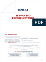 Tema 11 El Proceso Presupuestario (Autoguardado)