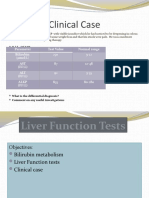 Jaundiced 65-Year-Old Man's Liver Tests