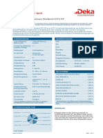 Factsheet Deka DAXplus Maximum Dividend UCITS ETF