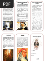 Triptico Virgen Maria | PDF | María, madre de Jesús | Creencia ...