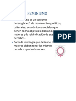 Feminismo Primera Fase