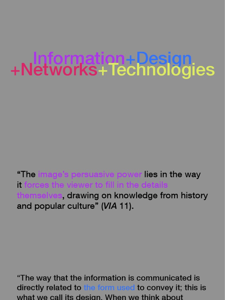 Designing Effective Visual Information | PDF