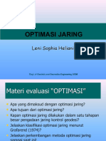 Optimasi Jaring 2016