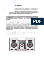 Estructuración de Funciones Diseño 