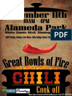 Chili Cook-Off Poster