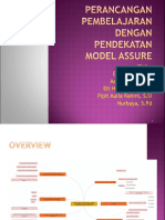 Perancangan Pembelajaran Dengan Pendekatan Model ASSURE