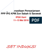 Bengkel Persediaan Pensarjanaan PPP IPG KPM Zon Sabah & Sarawak