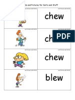 Chew Chew Chew Blew: - Ew Words and Pictures For Sorts and Stuff