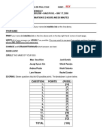 Mcb102 Spring2008 Exam Key v3