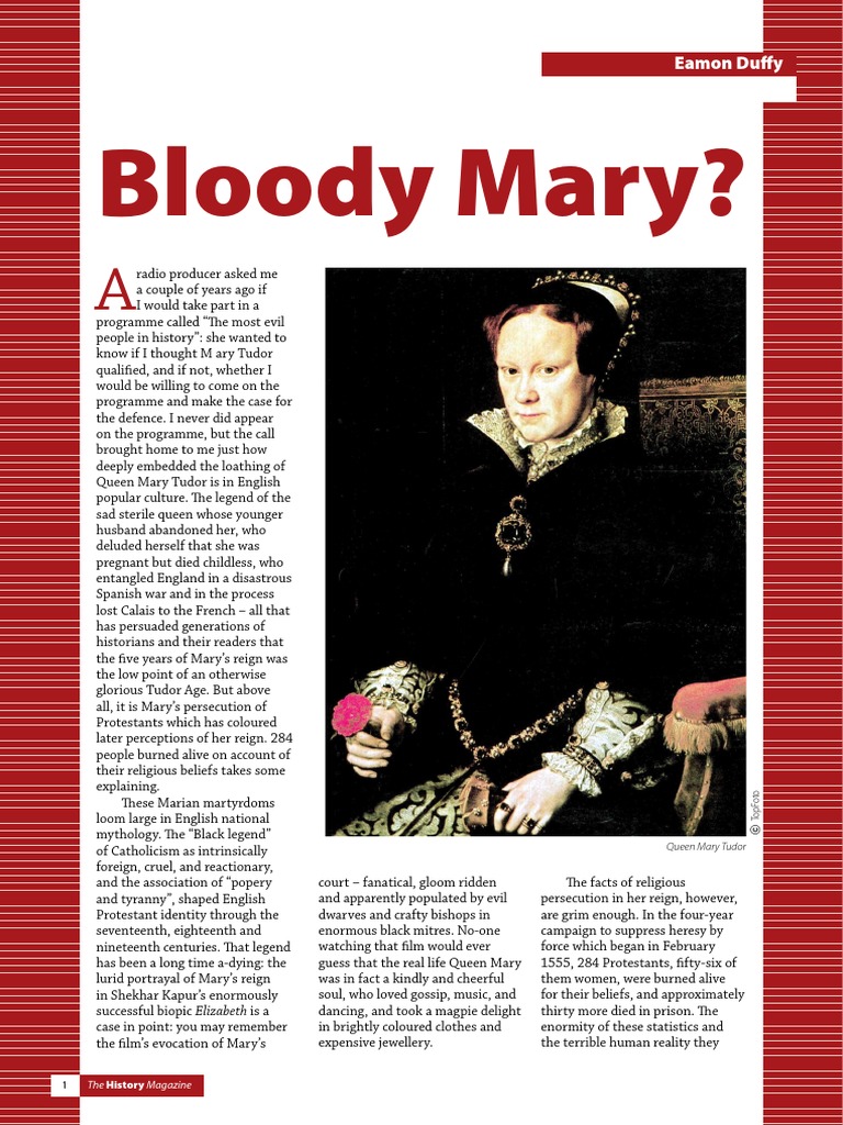 Bloody Mary.pdf Elizabeth I Of England Heresy