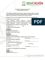 Encuesta Nivel Primaria 4to A 6to PDF