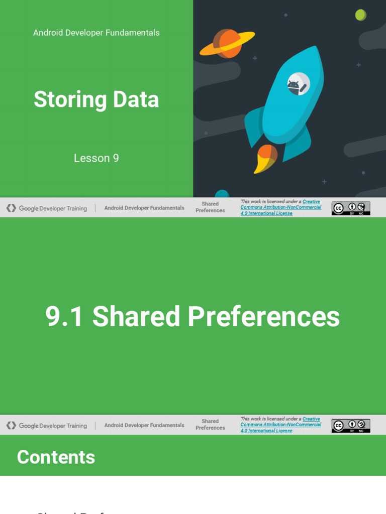 Managing Shared Preferences in Android | PDF | Android (Operating ...