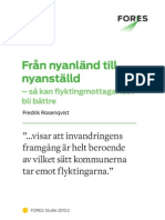 Från Nyanländ Till Nyanställd