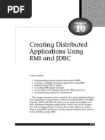 Creating Distributed Applications Using RMI and JDBC