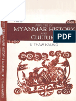 Myanmar History and Culture