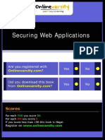 Securing Web Applications D
