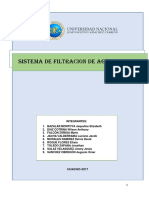 Sistema de Filtracion de Agua Potable