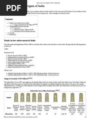 Law Enforcement Ranks >> Police Ranks And Insignia Of India Wikipedia Inspector Law Enforcement Ranks >> Police Ranks And Insignia Of India Wikipedia Inspector