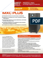 Ups MXC Plus (10 A 20kva)