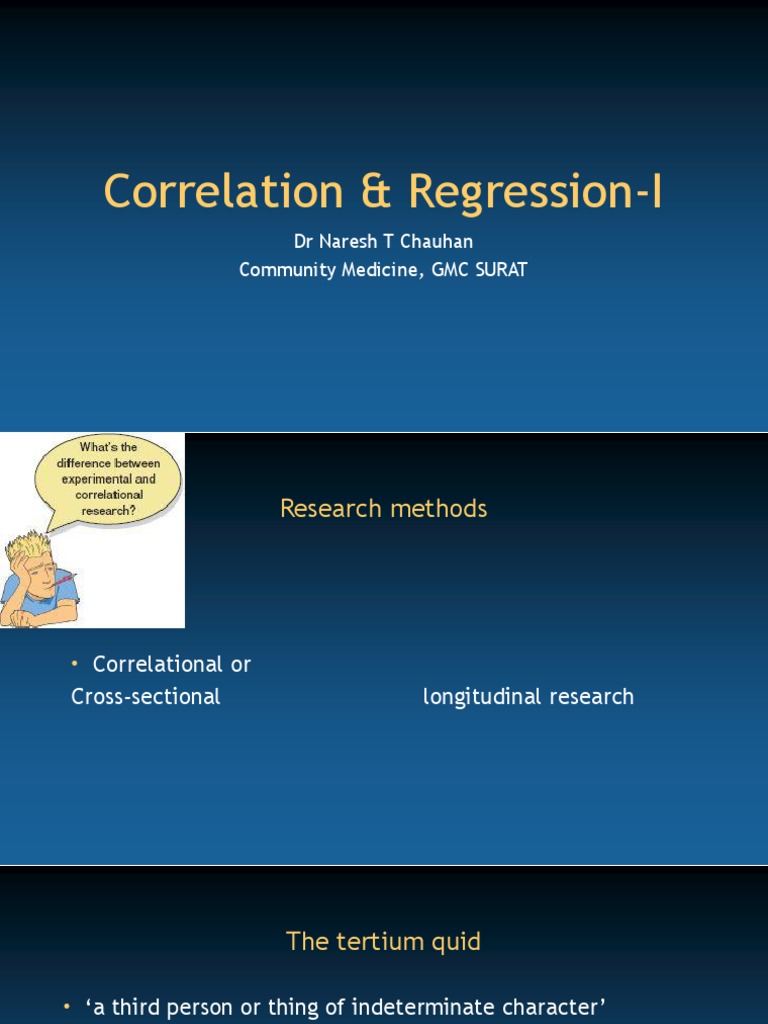 Correlation & Regression-I | PDF | Correlation And Dependence ...