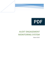 Audit Engagement Monitoring System: March 2017