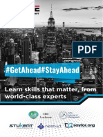 #Getahead#Stayahead: Learn Skills That Matter, From World-Class Experts