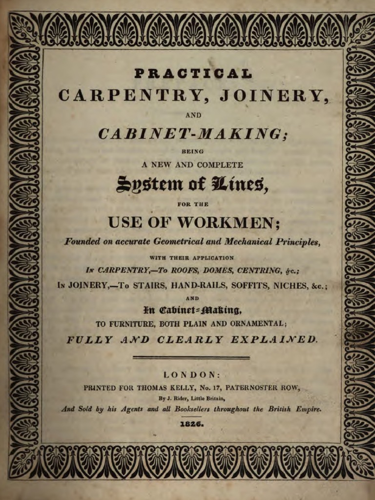 Practical Carpentry Joinery Pdf Pdf