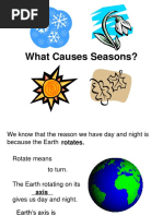 What Causes Seasons