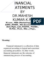 By DR - Mahesh Kumar.K.R.: &RM) .,MHRM., Ma (Economics) ., Ms (Edu - MGT) .,LLB.,PGDFM., Pgdba., M.Phil., PH.D., MSC., (Psy) .