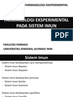 08 - Farmakologi Eksperimental - Sstem Imunologi