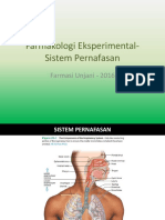 Farmakologi Eksperimental-Sistem Pernafasan