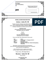 Undangan Pernikahan Dan Tahlil Sampang