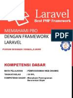 Materi Presentasi Pemrograman Web Dinamsi Menggunakan Framework Laravel