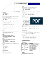 OCL Quick Reference PDF