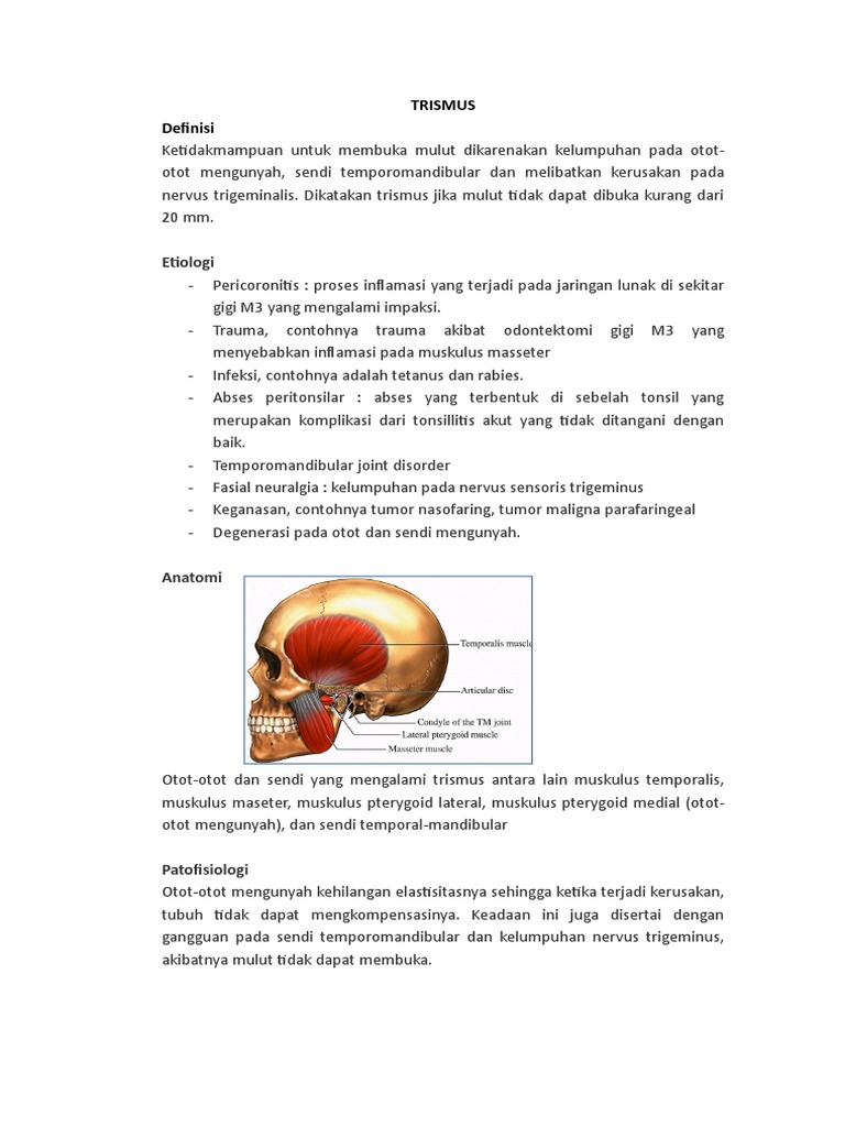 DEFINISI TRISMUS PDF