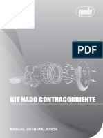 Instalación kit nado contracorriente piscinas